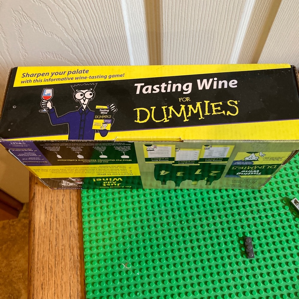 NIB Wine Tasting for Dummies tasting kit